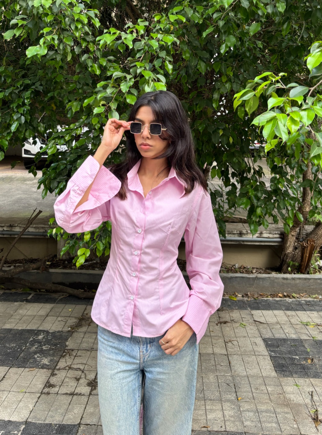 BIANCA SHIRT- Pink image 2