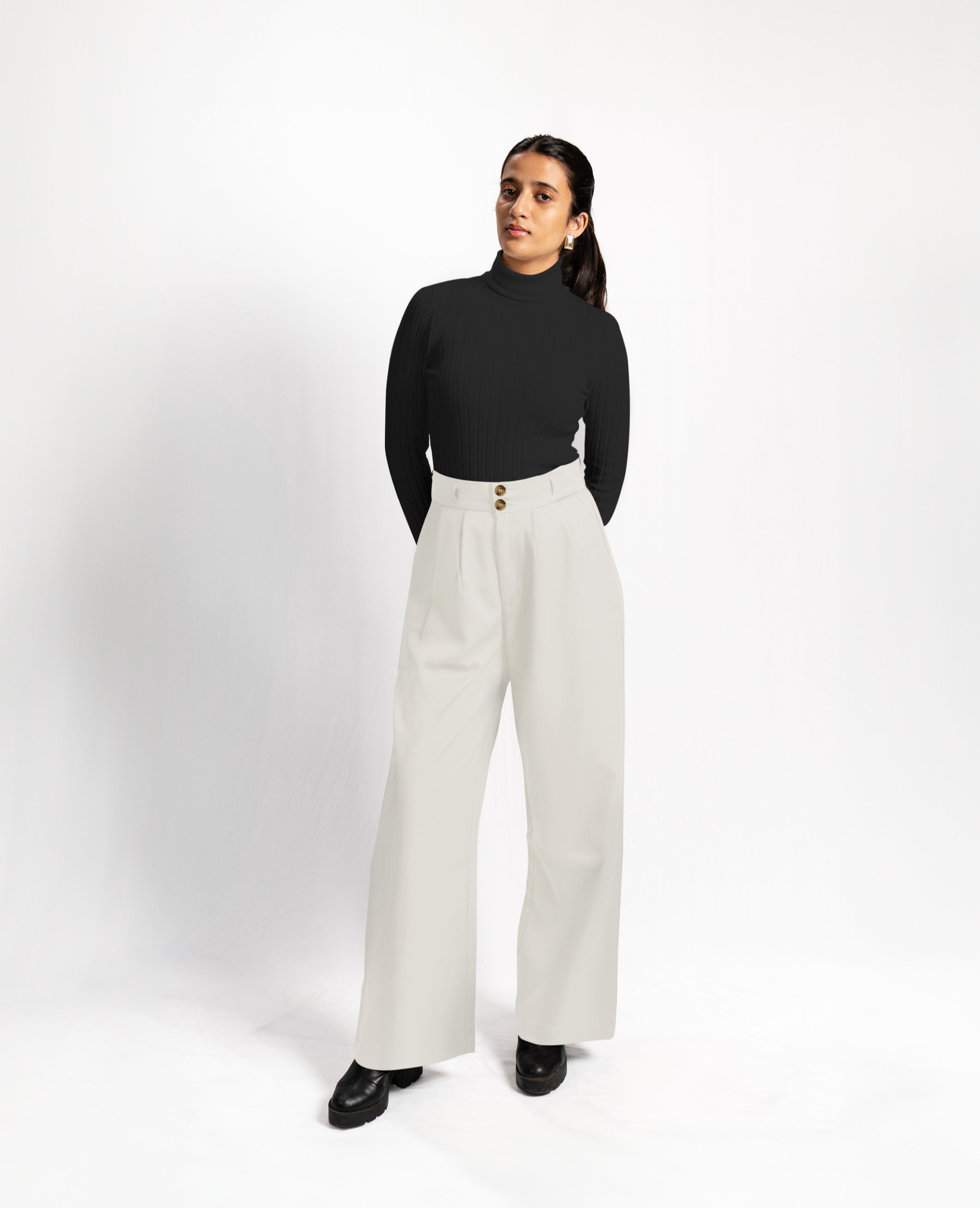 SEOUL TROUSERS - WHITE image 0