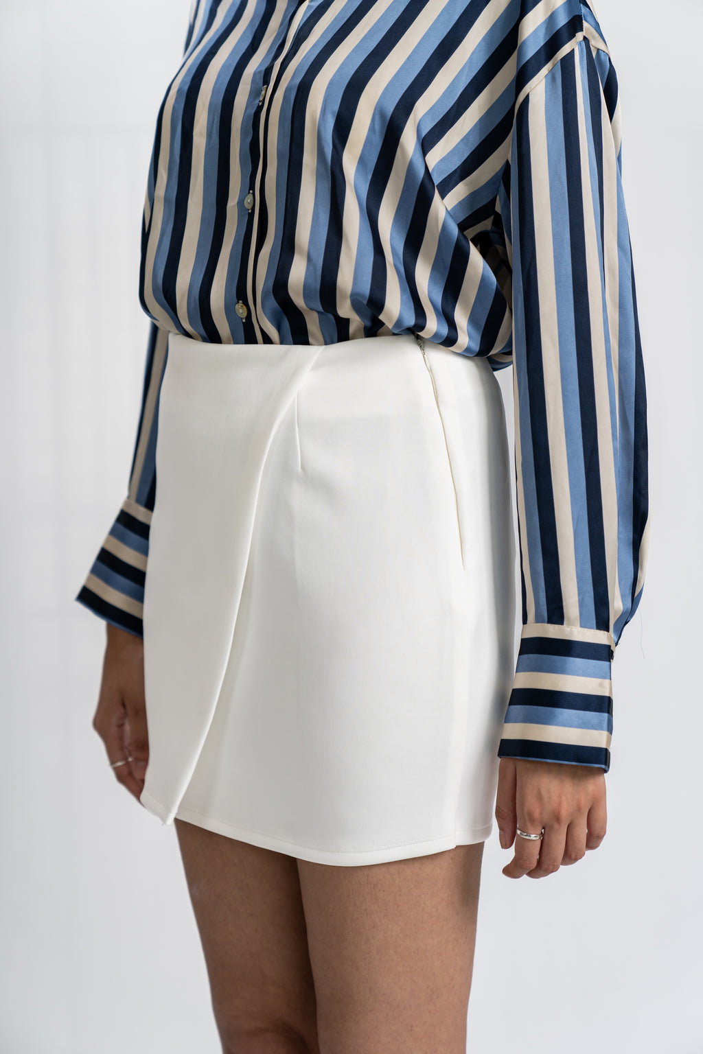 MALTA SKIRT - WHITE image 2