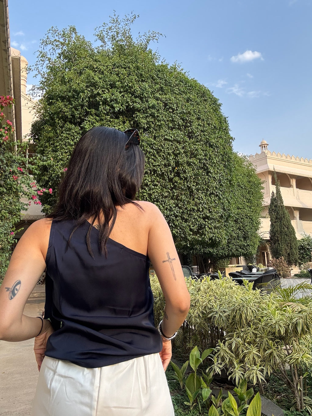 OCEANE DRAPED TOP image 4