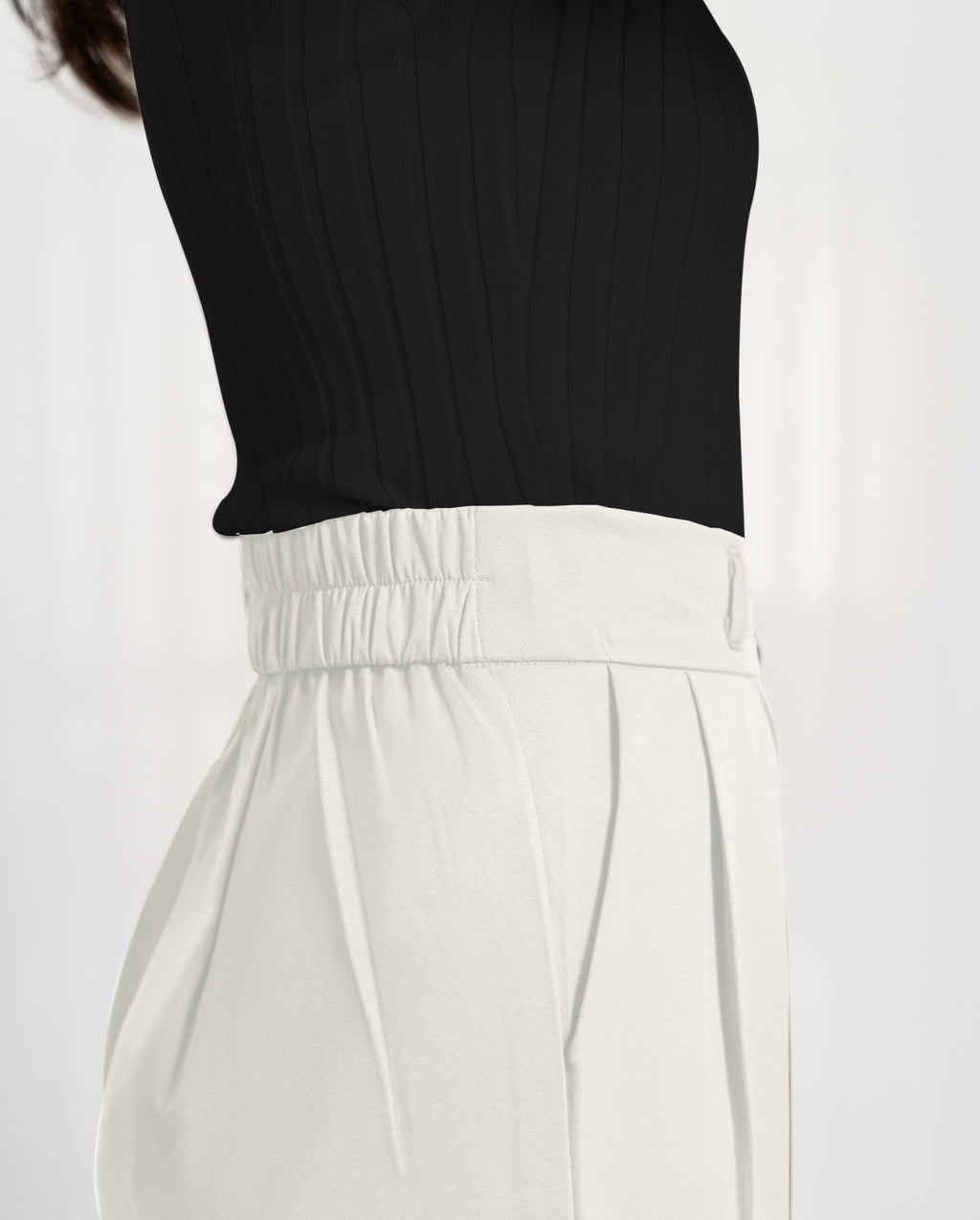 SEOUL TROUSERS - WHITE image 1