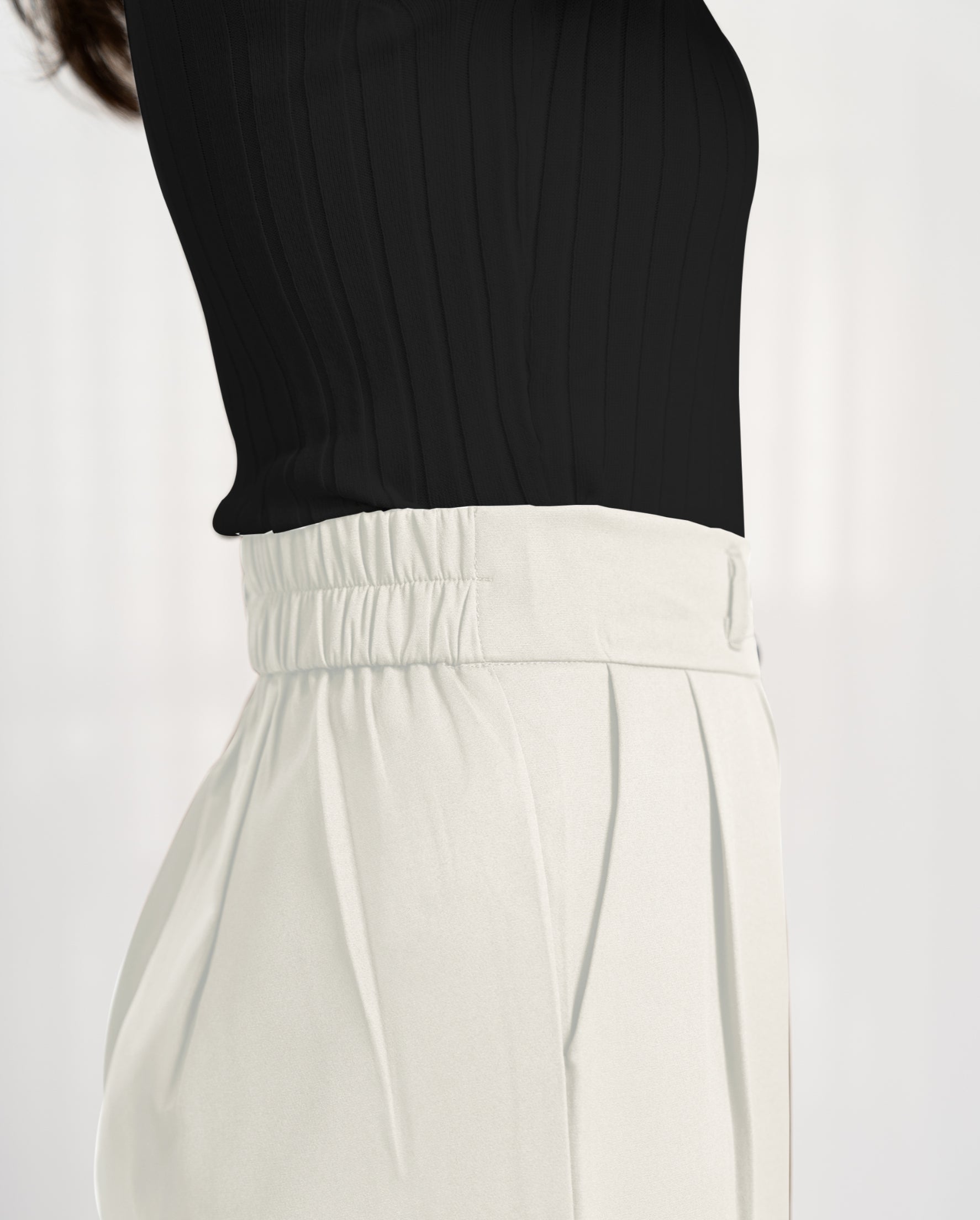 SEOUL TROUSERS - WHITE image 1