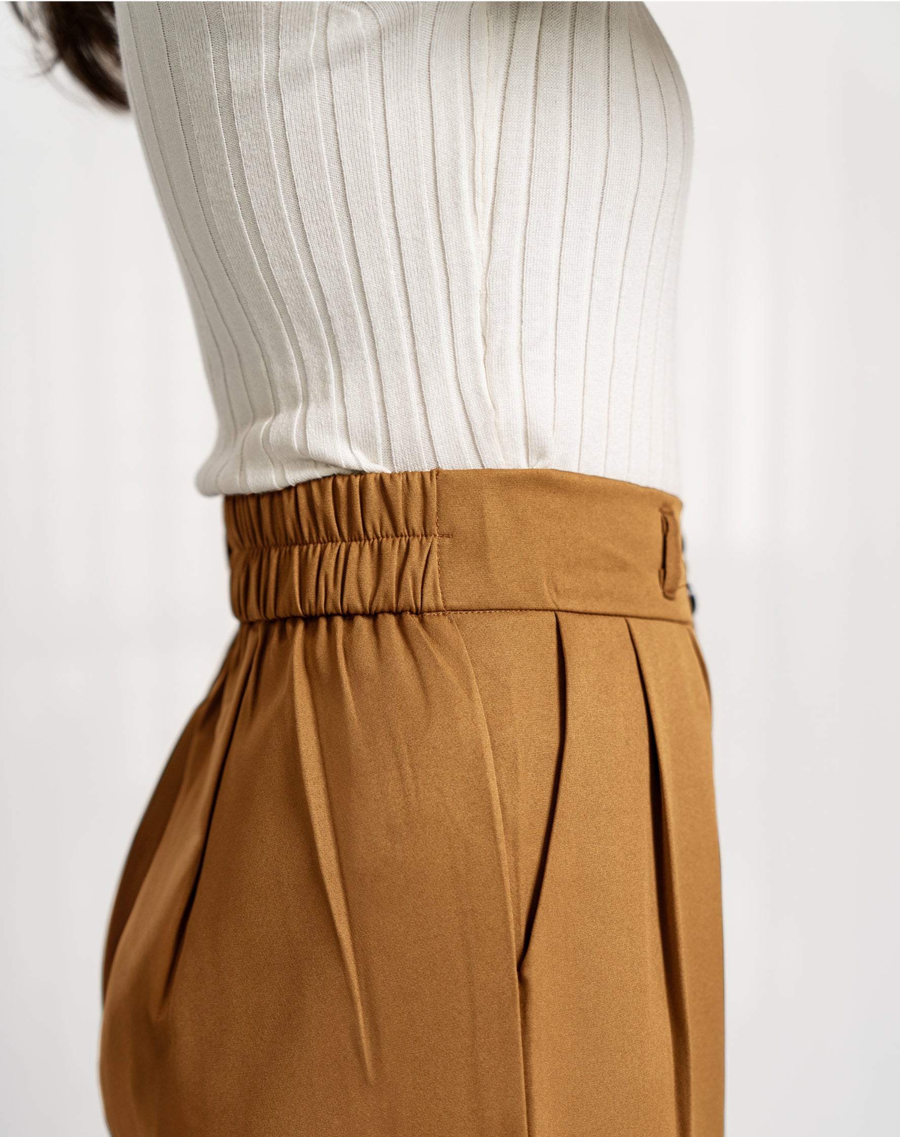 SEOUL TROUSERS - CAMEL image 1