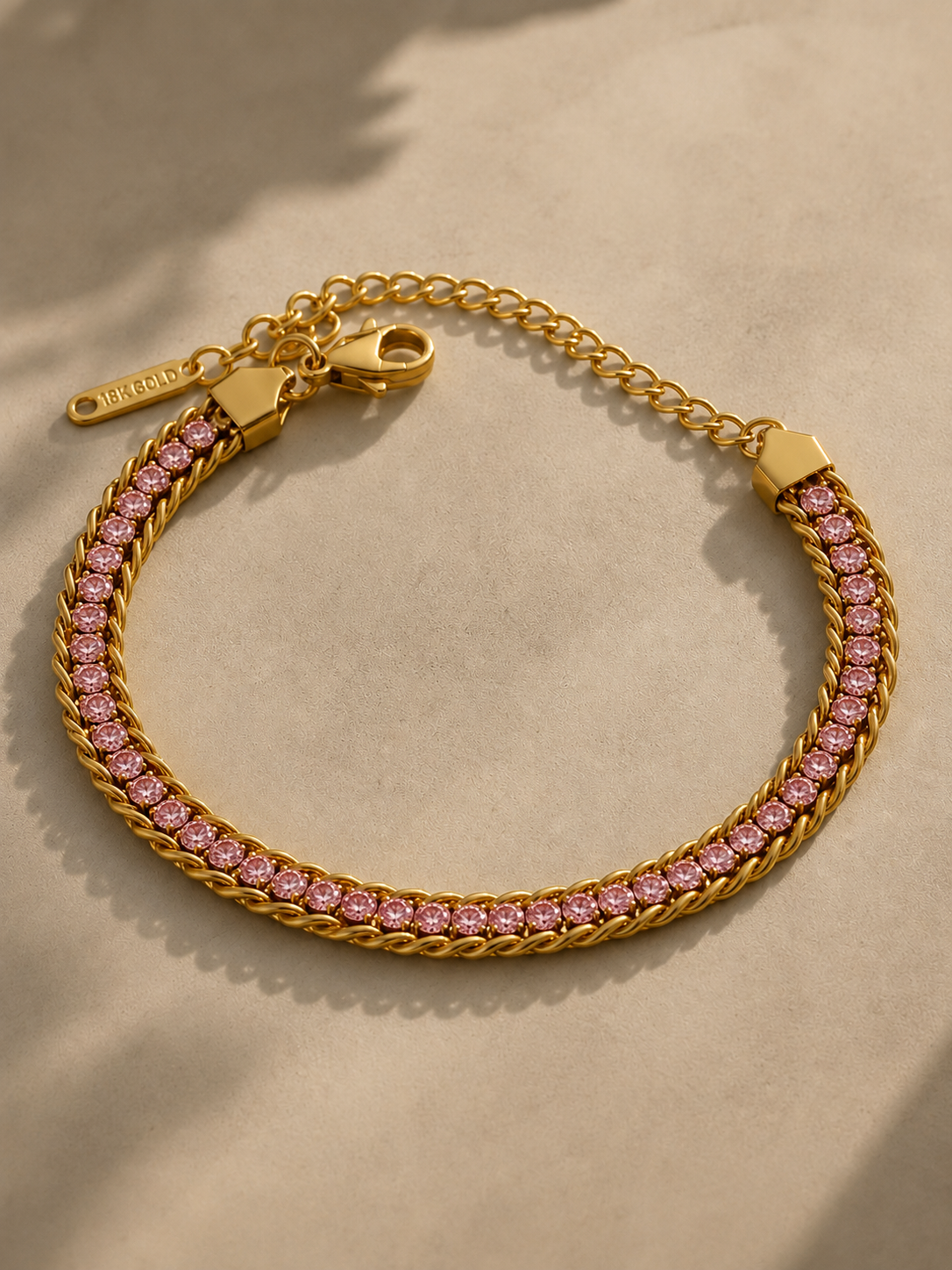 Myra Bracelet- Pink