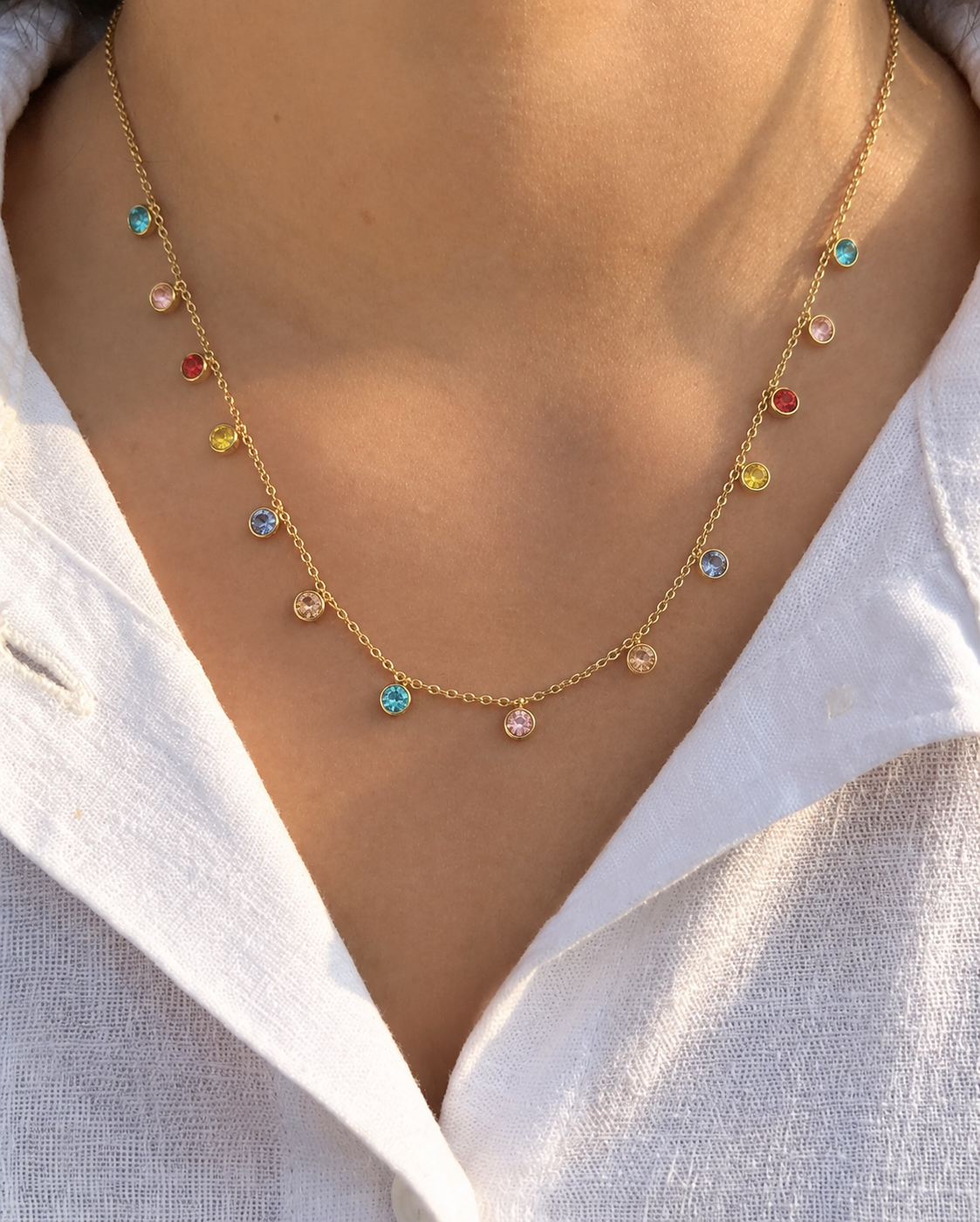 Elara Multi-coloured Necklace