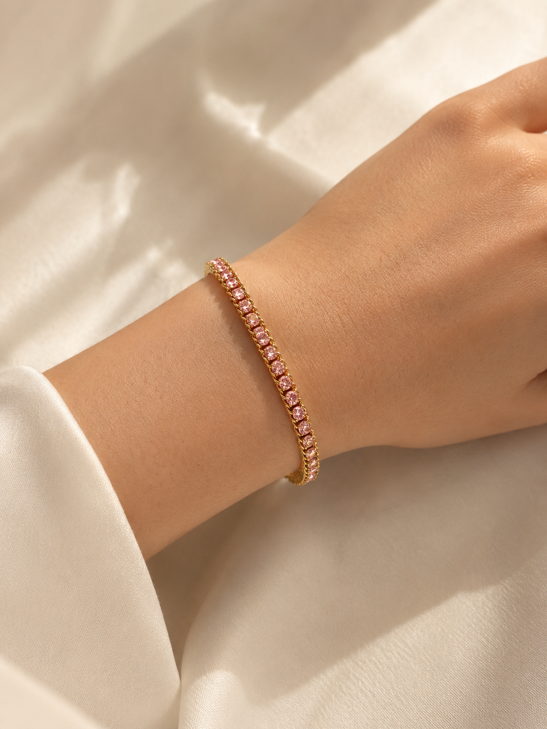 Myra Bracelet- Pink
