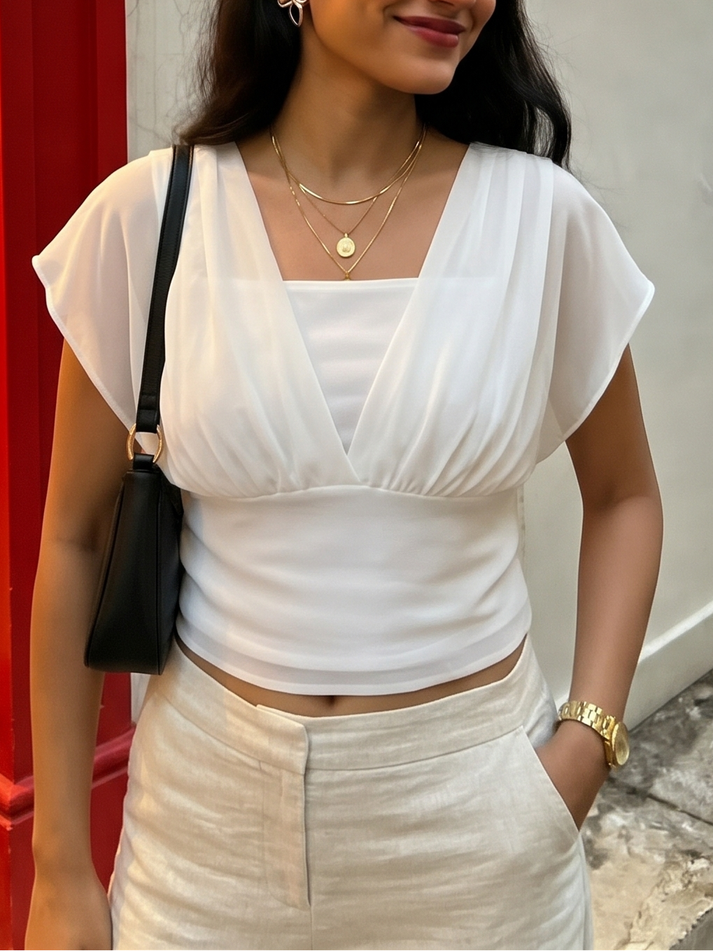 ELLE TOP - White