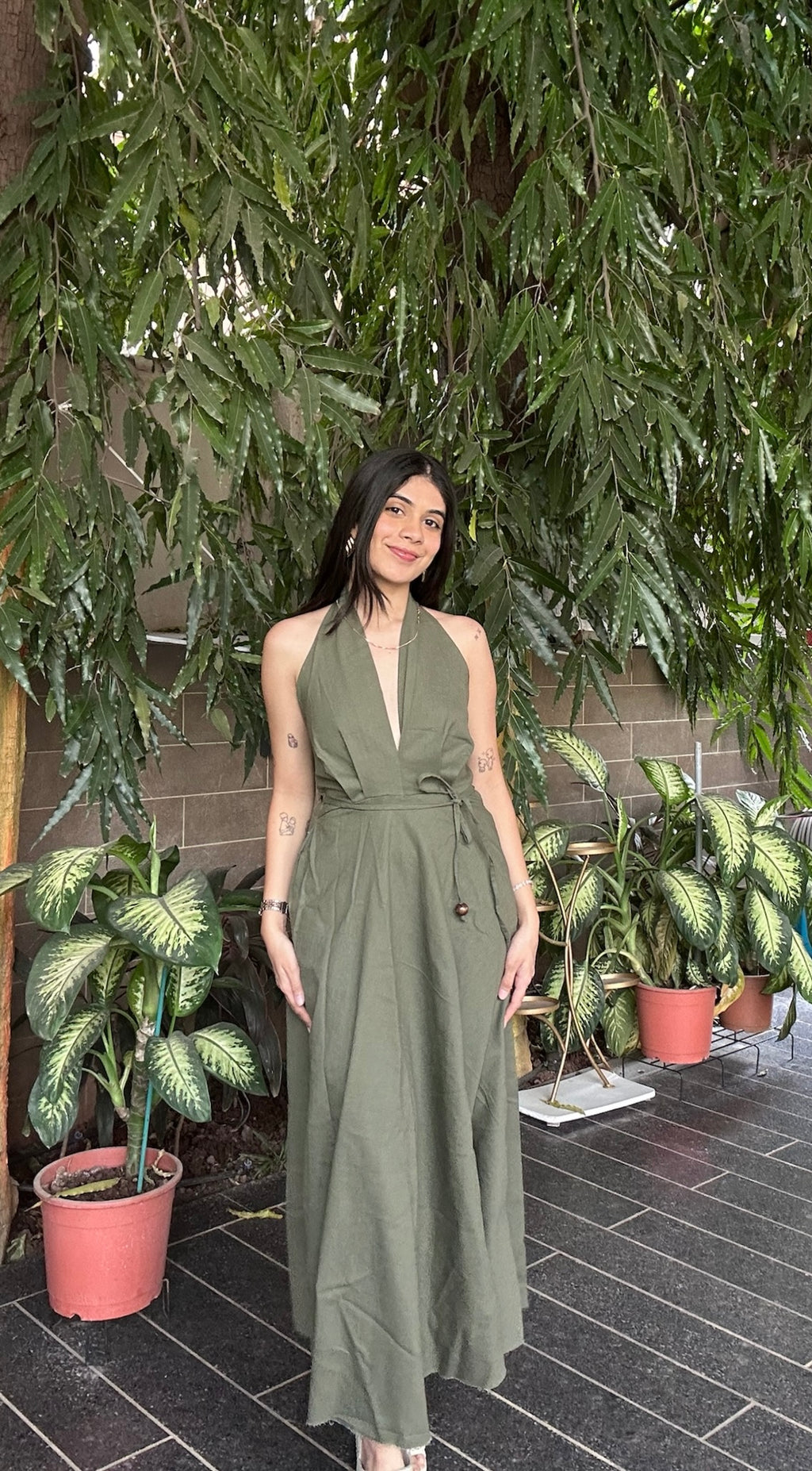 ELSA LINEN DRESS