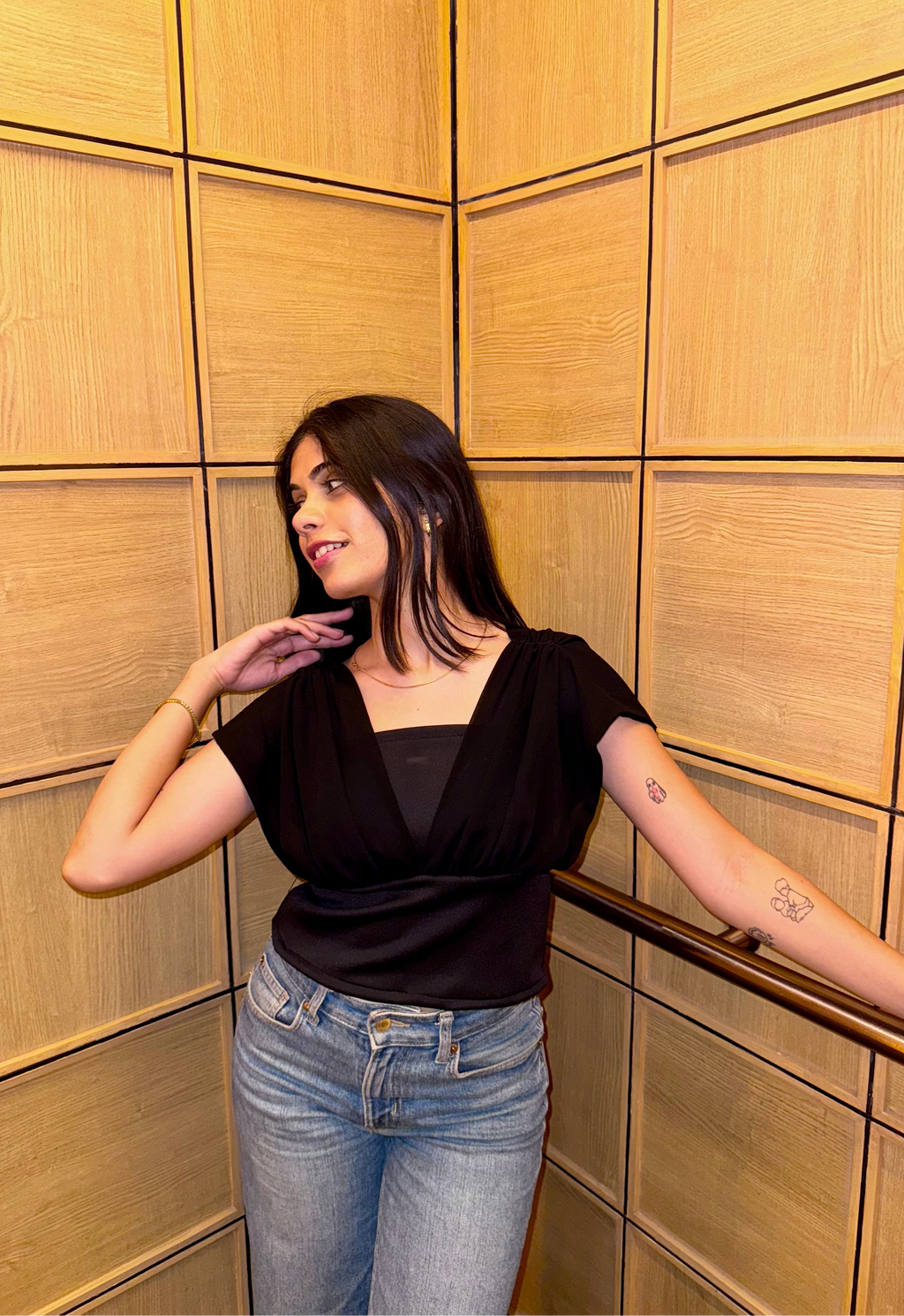 ELLE TOP - Black