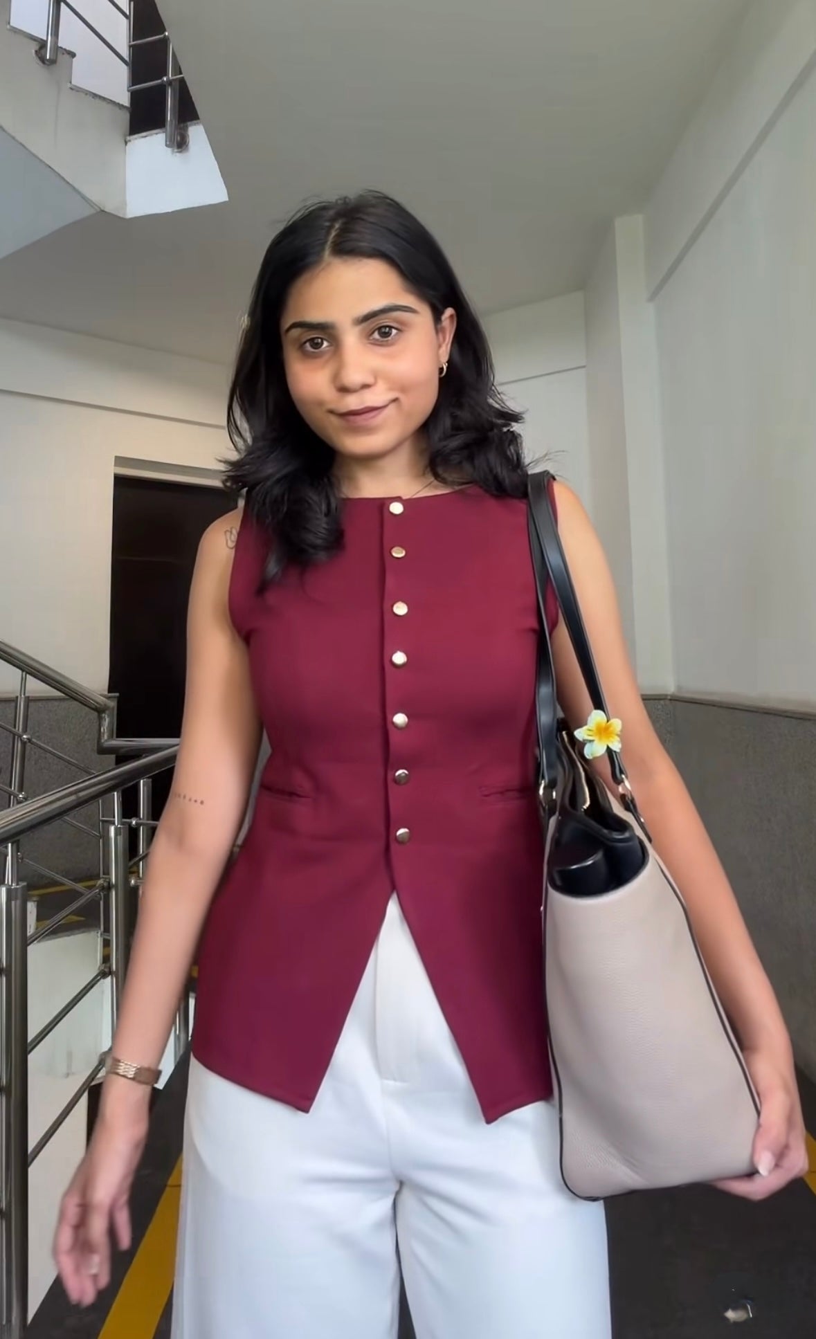 MAROON VEST