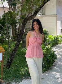 Serena Knot Top